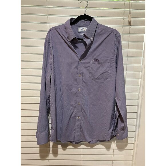 Southern Tide TCU Horned Frogs Performance Button Up Shirt - Size L‎ - Picture 1 of 3
